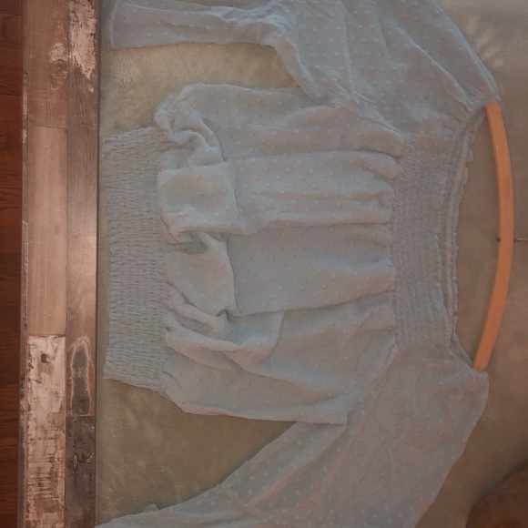 light blue wishlist blouse - Picture 1 of 5